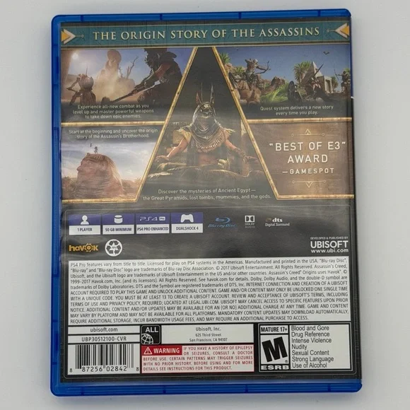 Assassin's Creed Origins PS4 Game - Picture 2 of 3